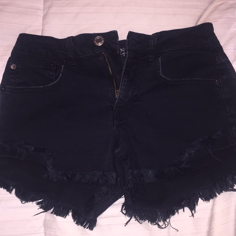 american eagle hi-rose festival shorts